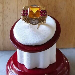 Sterling Silver Art Deco Ring